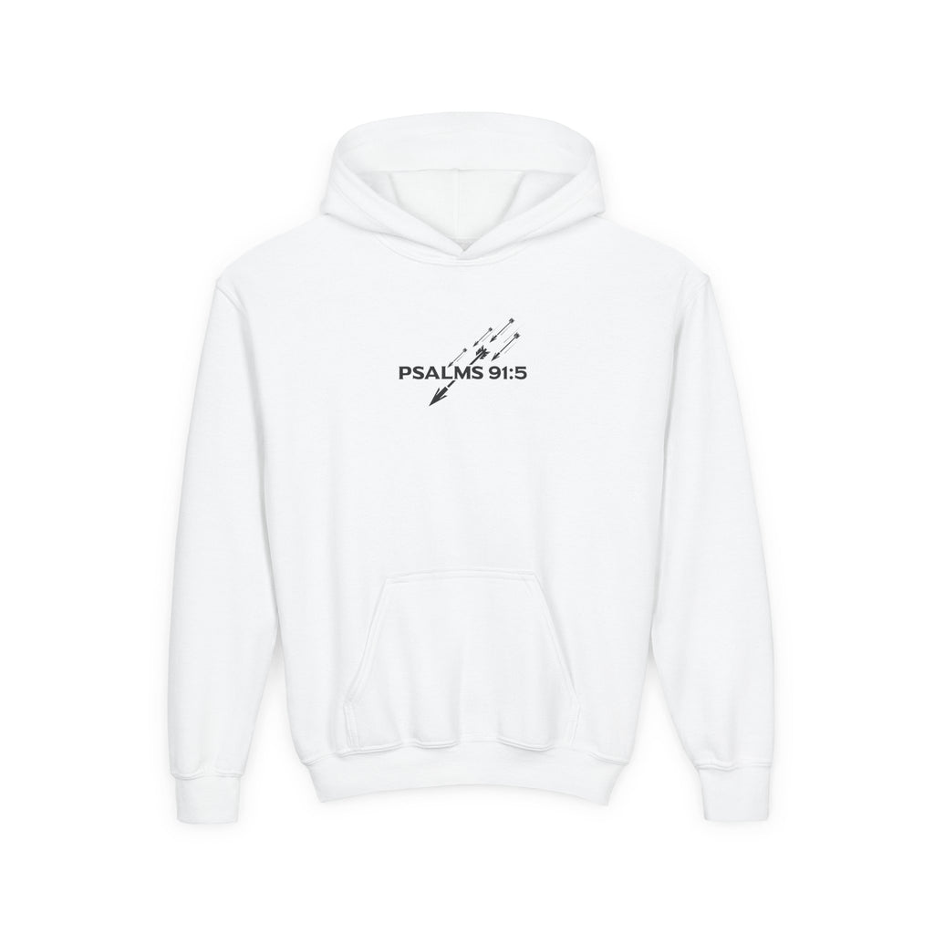 Psalms 91:5 Youth Hoodie