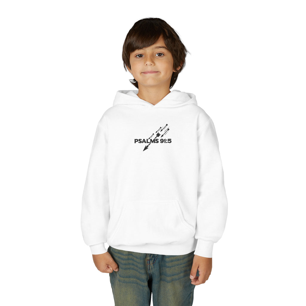 Psalms 91:5 Youth Hoodie